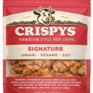 Crispy's Signature Beef Flavored Bag of Chips